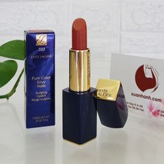 Son Estee Lauder Pure Color Envy Matte #333 Persuasive đỏ cam gạch cực đẹp