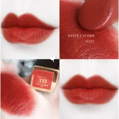 Son Estee Lauder Pure Color Envy Matte #333 Persuasive đỏ cam gạch, tách set.