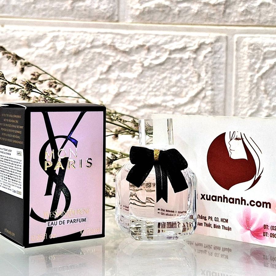 Nước hoa Yves Saint Laurent Mon Paris ngọt ngào và gợi cảm - EDP, 7.5ml