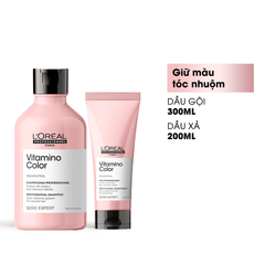 Dầu gội L'oreal Vitamino Color Resveratrol chăm sóc và giữ màu cho tóc nhuộm, 500ml
