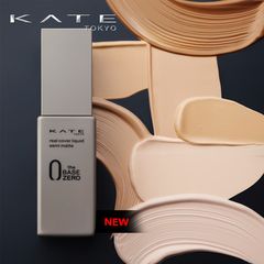 Kem nền Kanebo Kate Semi-Matte che phủ tốt, lì mịn, căng mượt, #02 sáng tự nhiên
