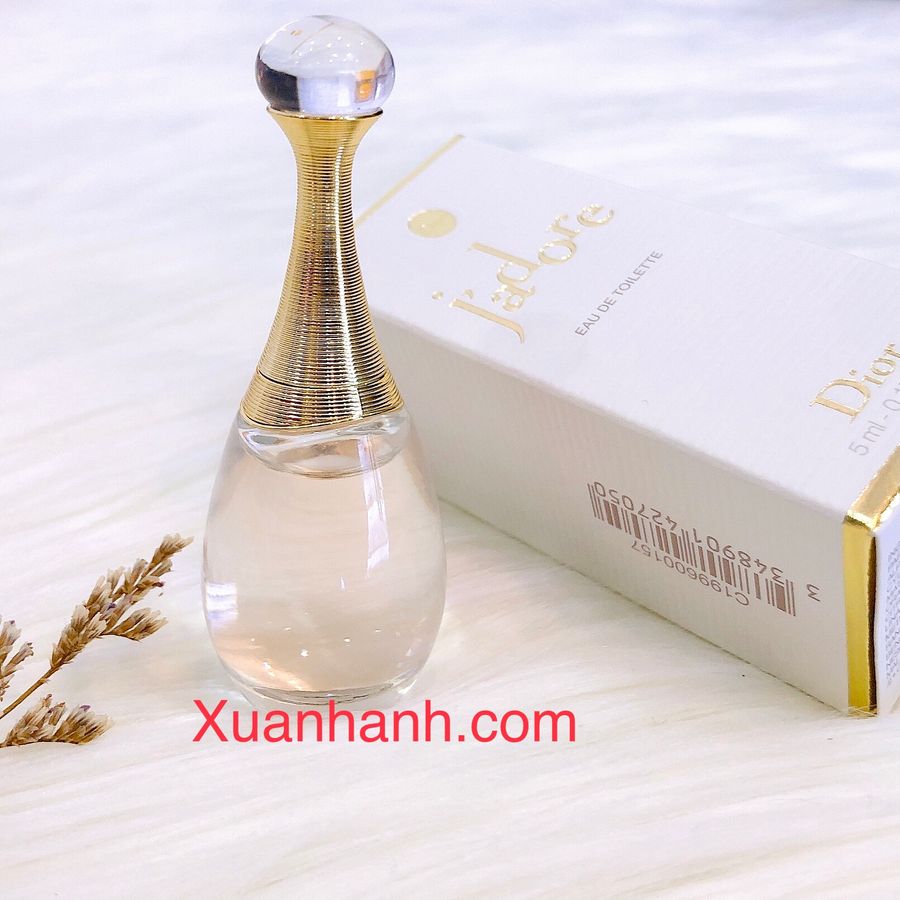 Nước hoa Dior J'adore nữ tính, tinh tế, sang trọng "cổ điển" - EDT, 5ml.