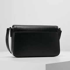 Túi DKNY màu đen cổ điển, da thật vân xước sang đẹp và rất chất (22x14cm)