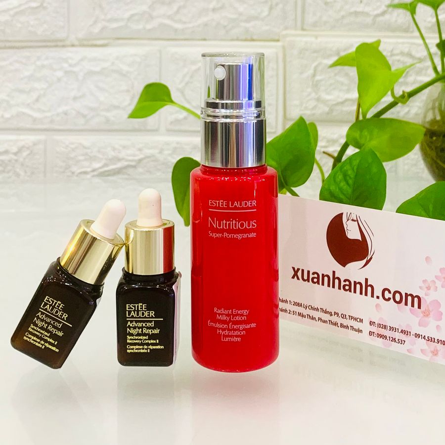 Combo Estee Lauder chống lão hóa, phục hồi chuyên sâu và sáng căng mịn da (HOT)