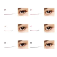 Bút vẽ mắt nước Kanebo Kate Conscious Liner Color siêu mảnh, #06 Grayish Brown (New)