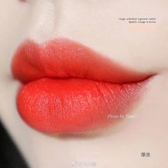 Son Shu Uemura Rouge Unlimited dòng lì, lâu trôi, #550 cam trẻ trung, năng động