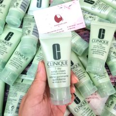 Tẩy tế bào chết Clinique 7 Day Scrub Cream sạch mịn da, trị và ngừa mụn cám - 30ml