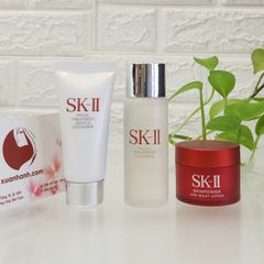 Bộ 3 sản phẩm SKII dưỡng ẩm chống lão hóa, căng mịn - SkinPower Milky Lotion (new)