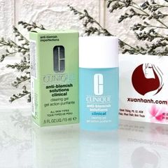 Gel chấm mụn Clinique Anti-Blemish Solutions Clearing Gel điều trị mụn nhanh chóng, 15ml