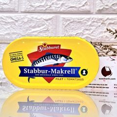 Cá Thu Đại Dương Stabburet-Makrell thơm ngon và đầy đủ dưỡng chất (Nội địa Nauy)