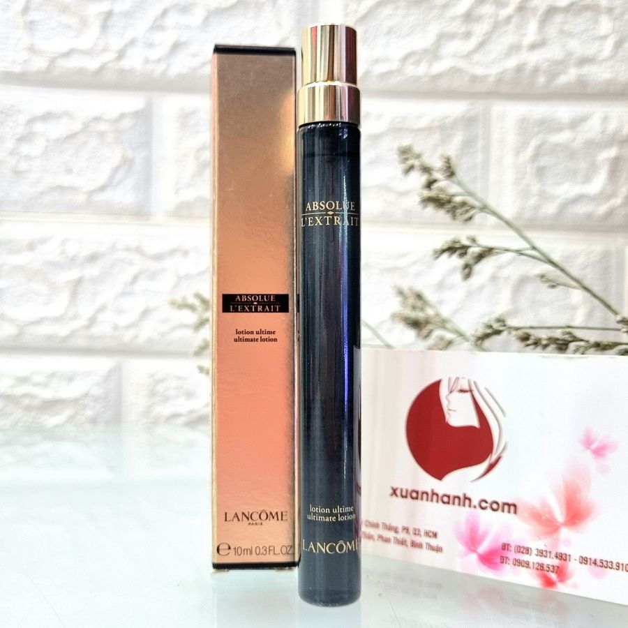 Nước hoa hồng Lancome Absolue L'extrait Ultime cao cấp chống lão hóa, mềm mịn da - 10ml