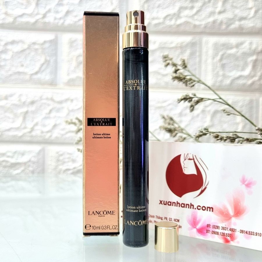 Nước hoa hồng Lancome Absolue L'extrait Ultime cao cấp chống lão hóa, mềm mịn da - 10ml