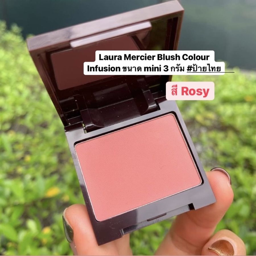 Phấn má hồng Laura Mercier Blush Color Infudion rất đẹp, #Rose - hồng hoa ngọt ngào.