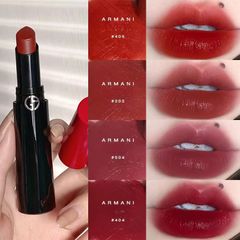 Son Giorgio Armani Lip Power Longwear Vivid #405 Sultan - đỏ gạch, mini