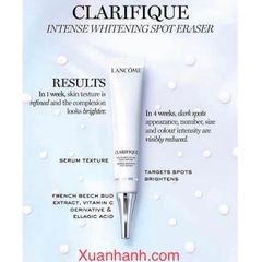 Serum Lancome Clarifique Spot Eraser trị sạm nám, đều màu và trắng sáng da, 10ml (new)