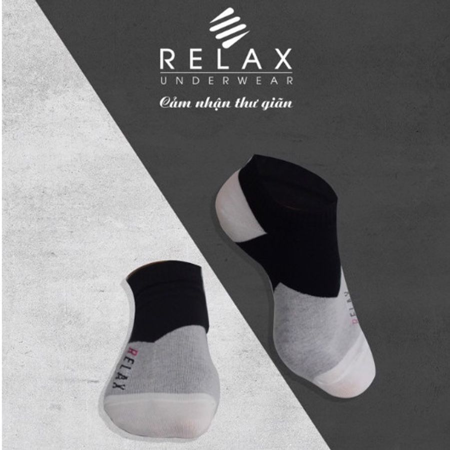 Vớ cổ ngắn Relax RSW025 - NEW ARRIVA thoải mái, phối màu năng động.