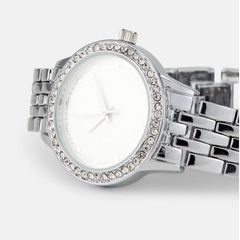 Đồng hồ nữ Anna Field mặt tròn, dây kim loại sang trọng, #Sliver - 7089 
