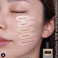 Kem nền Shu Uemura  Unlimited Breathable che phủ cao và bền màu, 5ml