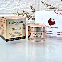 Kem dưỡng mắt Lancome Absolue Revitalizing Eye Cream trẻ hóa, phục hồi da mắt, 5ml 
