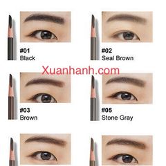 Chì kẻ mày Shu Uemura Hard Formula #02 Seal Brown nâu hạt dẻ tự nhiên (HOT)
