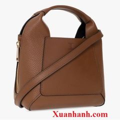 Túi xách nữ Furla Gilda Mini Tote da thật, màu Nâu Tây sang trọng (New)