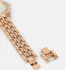 Đồng hồ nữ Anna Field mặt tròn, dây kim loại sang trọng, #Rose Gold - 3315
