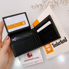 Ví nam Timberland da thật, chất mềm mịn, rất chắc tay - #Đen sang trọng (New)