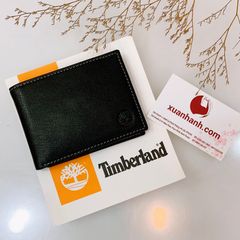 Ví nam Timberland da thật, chất mềm mịn, rất chắc tay - #Đen sang trọng (New)