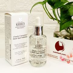 Serum Kiehl's Clearly Corrective™Dark Spot Solution mờ thâm mụn, sáng đều màu da, 50ml