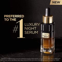Serum L'oreal Age Perfect Midnight chống lão hóa, phục hồi và tươi sáng da - 30ml (Hot)