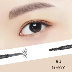 Chì kẻ mày Innisfree Auto Eyebrow Pencil #03 Gray - xám đậm