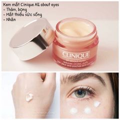 Kem dưỡng mắt Clinique All About Eyes chuyên trị thâm bọng, nhăn, 15ml