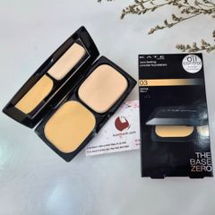 Phấn phủ Kanebo Kate The Base Zero Oil Control kiểm soát dầu, lì mịn, #03 - sáng ấm (new)
