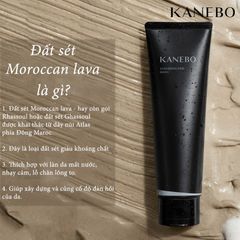 Sữa rửa mặt Kanebo GKC Scrubbing Mud bùn khoáng hút dầu, sạch sâu từng lỗ chân lông