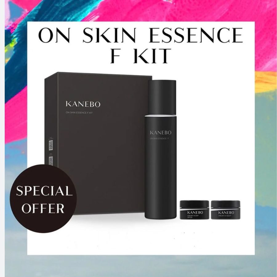 Set Kanebo GKC On Skin Essence F 3in1 mịn màng, ẩm mượt và tươi sáng da - 125ml (Limited)