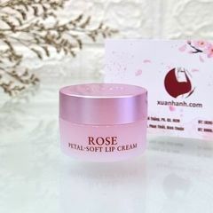 Dưỡng môi Fresh Rose Petal-Soft Lip Cream dưỡng ẩm mềm mượt, chống nứt nẻ môi - 10g