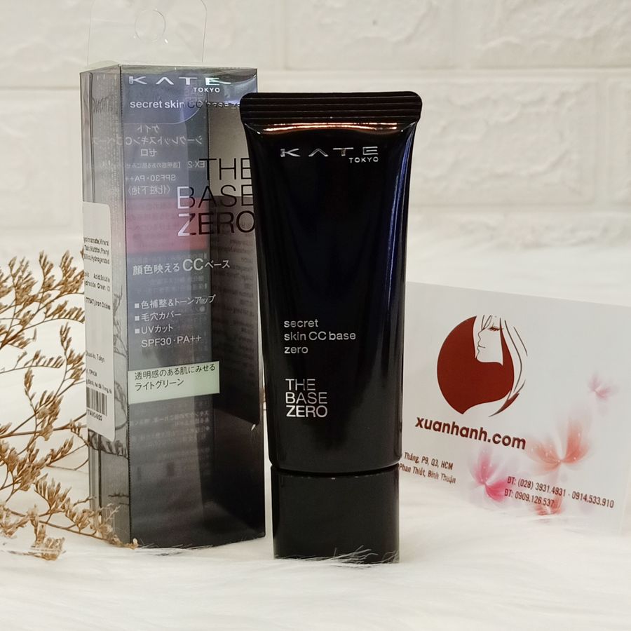 Kem lót Kanebo Kate The Base Zero SPF30, PA++ lót dạng CC đa năng, EX02