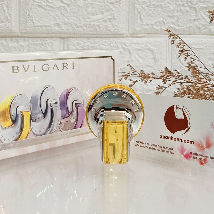 Nước hoa Bvlgari Omnia Golden Citrine sang trọng, cá tính và hiện đại - EDT, 15ml