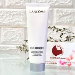 Sữa rửa mặt Lancome Clarifique Pore Refining se lỗ chân lông, sáng trắng da