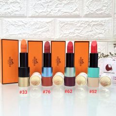Son Hermes Rouge Matte Lipstick cam chuẩn tươi tắn, trẻ trung #33 Orange Boite (New)