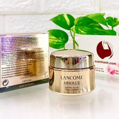 Kem dưỡng Lancome Absolue Rich cream cao cấp chống lão hoá cho da khô/nhạy cảm, 15ml