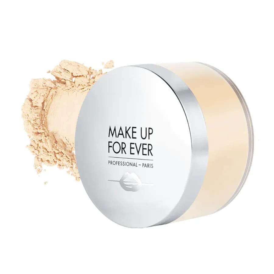 Phấn phủ bột Make Up For Ever Ultra HD Setting Powder kiềm dầu, mịn da, #2.0 - sáng tự nhiên.