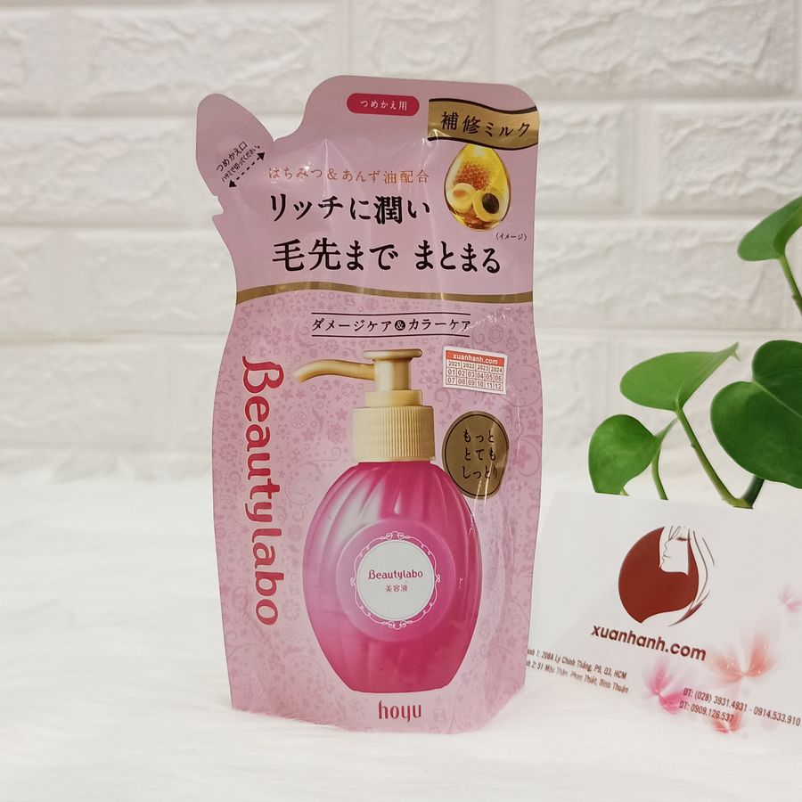 Tinh chất dưỡng phục hồi, suôn mượt tóc Beauty Labo Hair Serum Deep Moist - (refill)