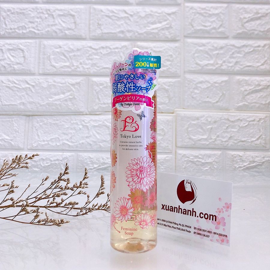 Sữa tắm Tokyo Love đa năng, từ thảo dược khử mùi và tạo hương cơ thể