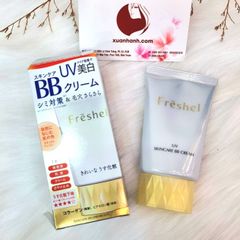 BB Cream Kanebo Freshel White C Mineral UV, khoáng chất lành tính, hiệu ứng mịn đẹp