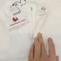 Quần jeggings nữ ZARA kiểu dáng trơn, đơn giản, tôn dáng, màu trắng năng động.