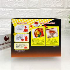  Trà gừng đen Japan Gals Black Ginger giải độc, tan mỡ, kiểm soát Cholesterol - 50 gói. 