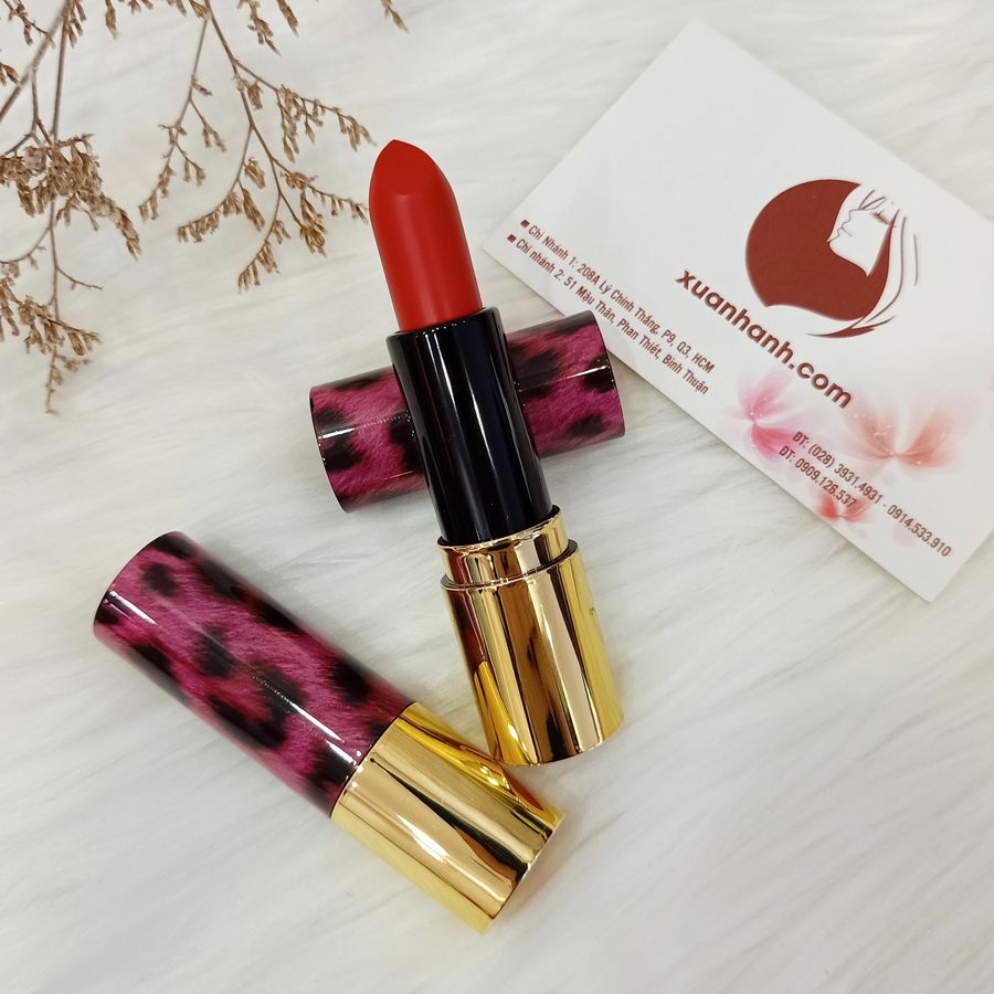 Son DPC Aura Red phiên bản Limited lì mướt môi, #88 Ruby đỏ hồng quyến rũ.