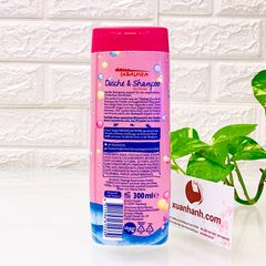 Tắm gội Labaluga Dusche & Shampoo không cay mắt, thơm dịu nhẹ cho các bé - 300ml (new)