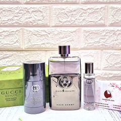 Set nước hoa nam Gucci Guilty Pour Homme EDT - nam tính, cuốn hút và đam mê (HOT)